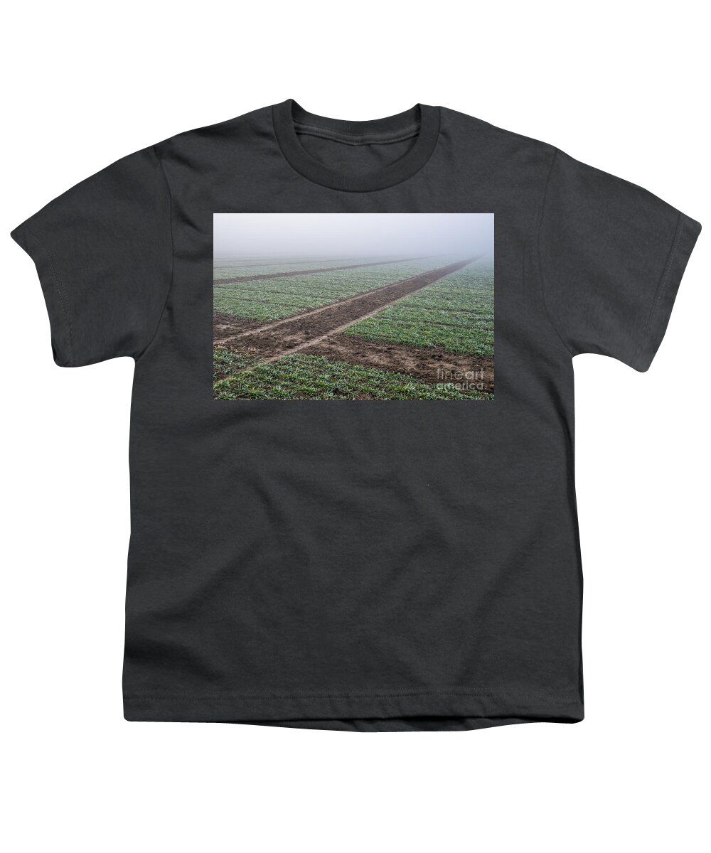 Austria Youth T-Shirt featuring the photograph Geometry In Agriculture by Hannes Cmarits