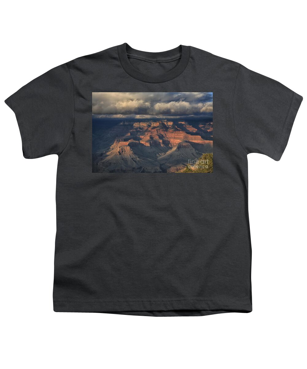 Grand Youth T-Shirt featuring the photograph Grand Canyon View by Timothy Johnson