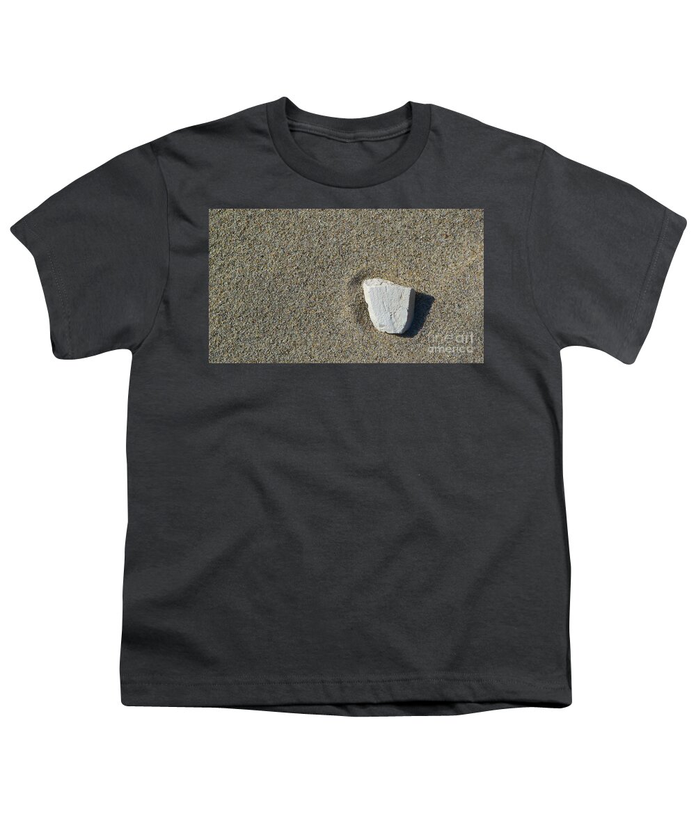 Stone Youth T-Shirt featuring the photograph Heart Stone by Nora Boghossian