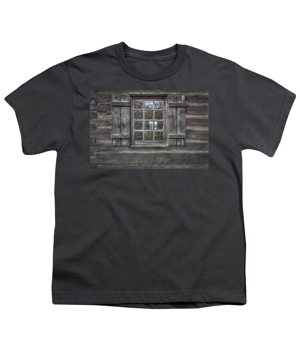 Alps Youth T-Shirt featuring the photograph Historical Window by Peter Lakomy