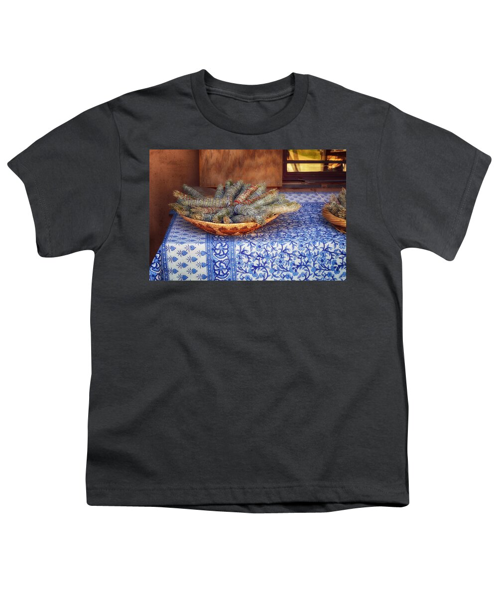Native Youth T-Shirt featuring the photograph Incense by Nikolyn McDonald