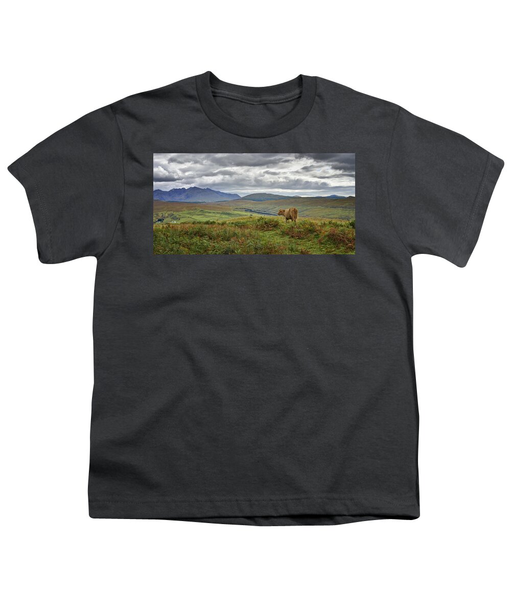Scotland Youth T-Shirt featuring the photograph Isle of Skye by Claudio Bacinello