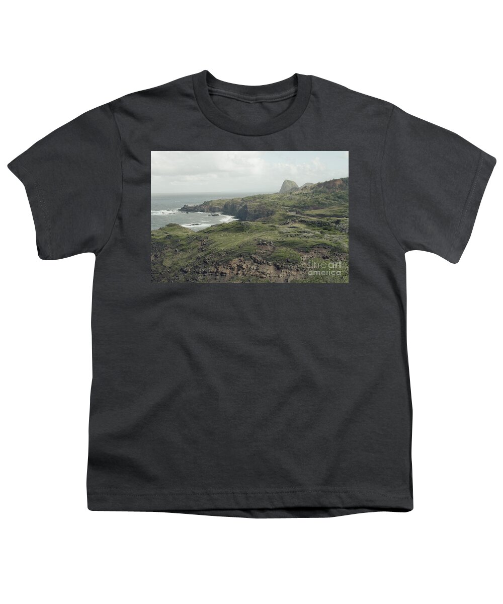 Aloha Youth T-Shirt featuring the photograph Kahakuloa Maui Hawaii by Sharon Mau