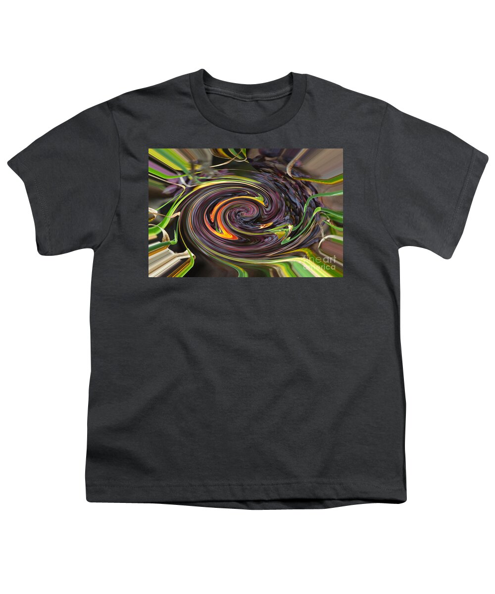 Color Photography Altered Youth T-Shirt featuring the digital art Motion I by Jim Fitzpatrick