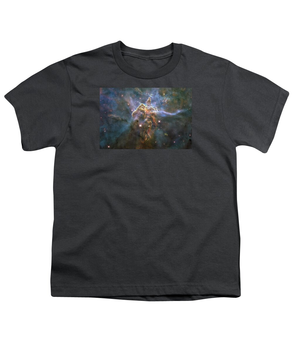 Hubble Youth T-Shirt featuring the photograph Mystic Mountain #1 by Eric Glaser