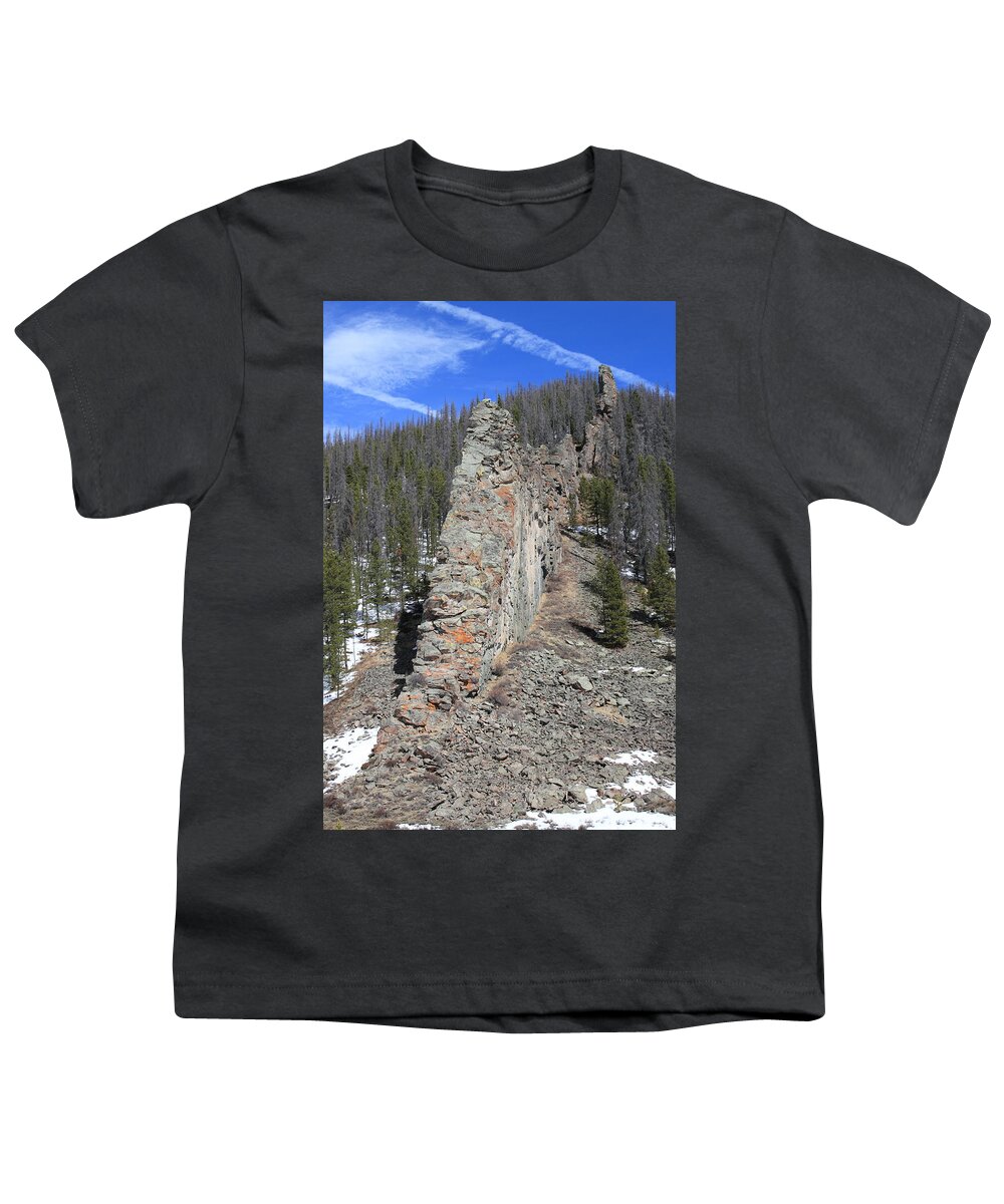 Wall Youth T-Shirt featuring the photograph Nature's Wall by Shane Bechler