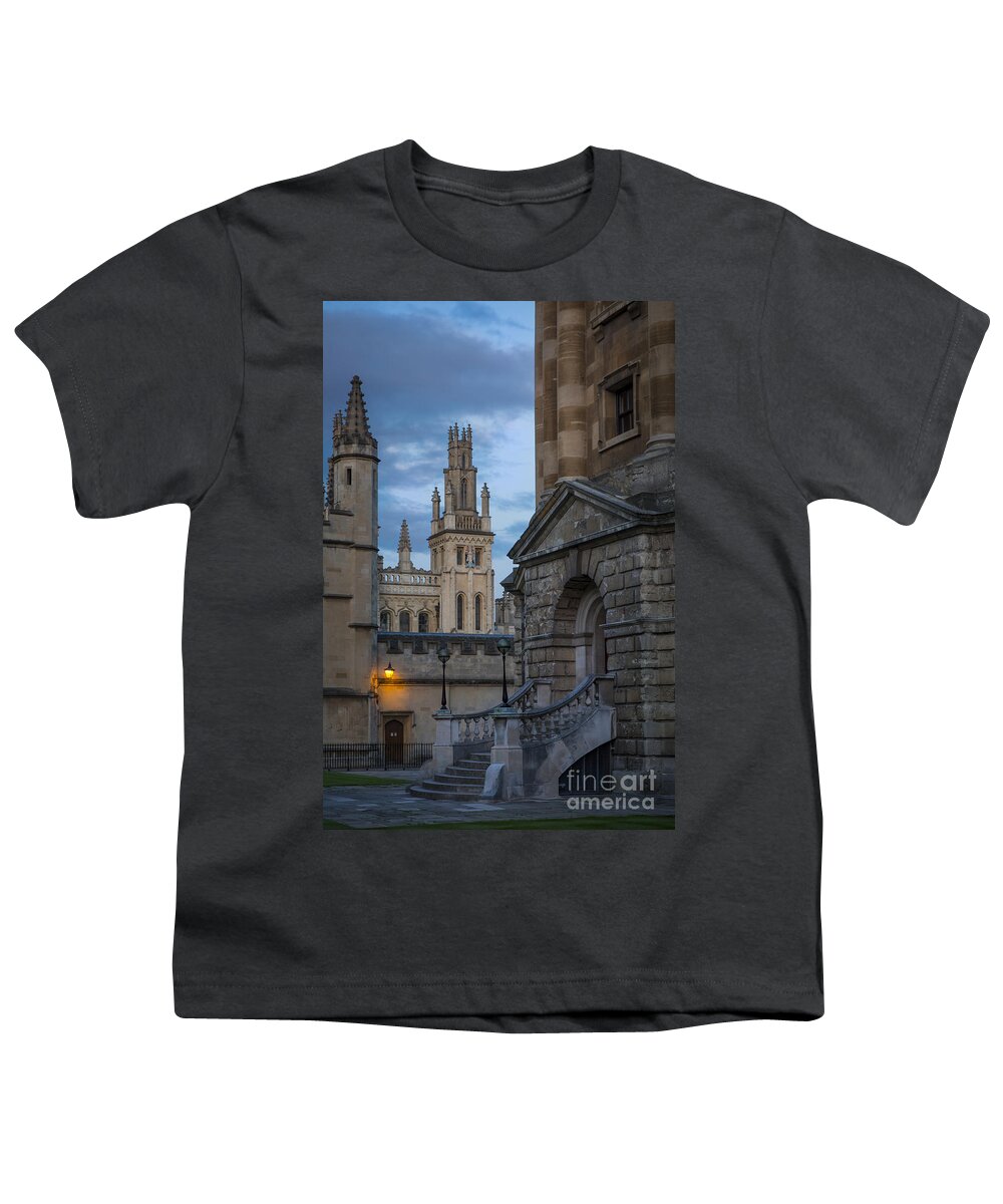 Oxford Youth T-Shirt featuring the photograph Oxford Evening by Brian Jannsen