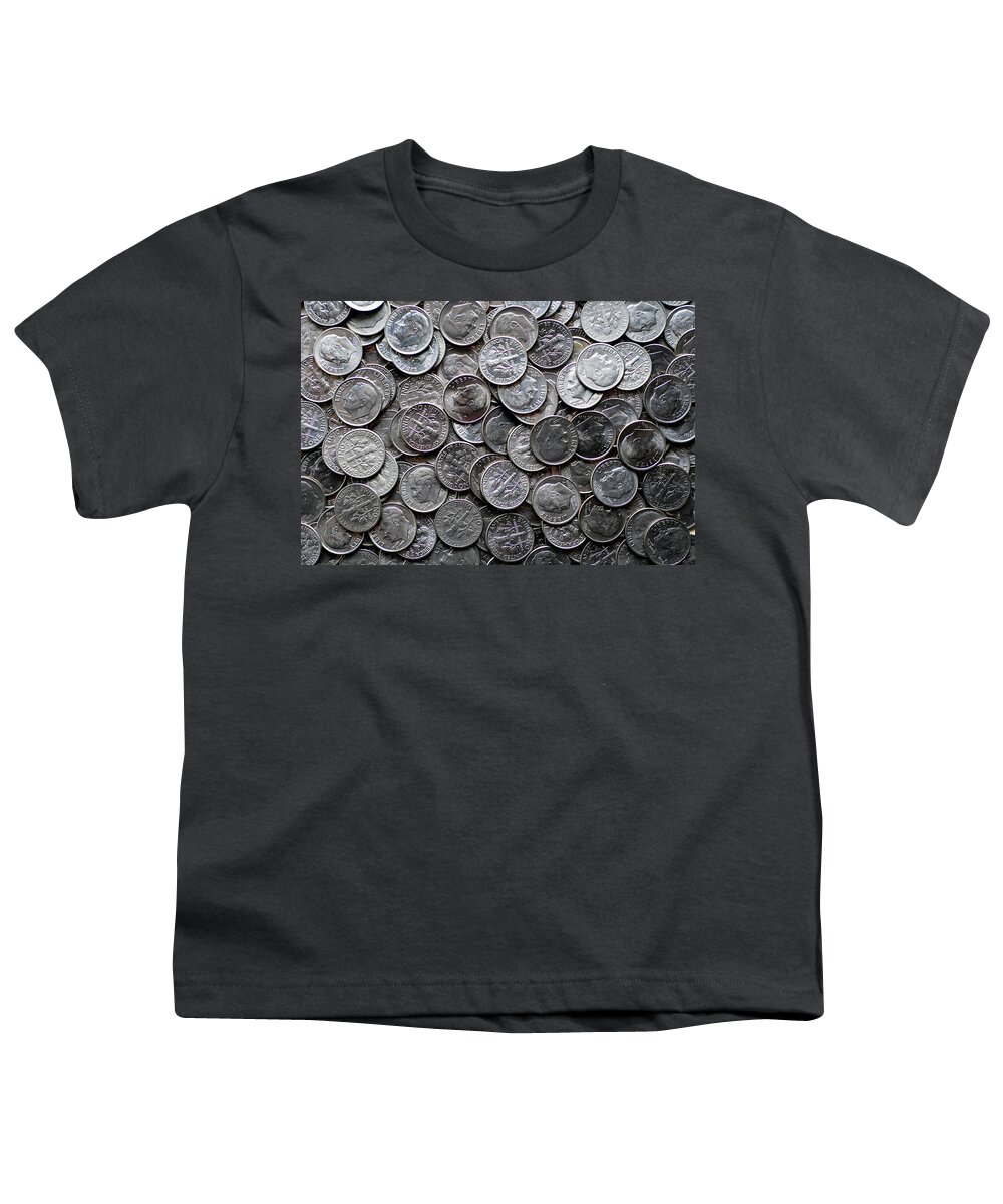 Dimes Youth T-Shirt featuring the photograph Politicians - A dime a dozen by Paul W Faust - Impressions of Light