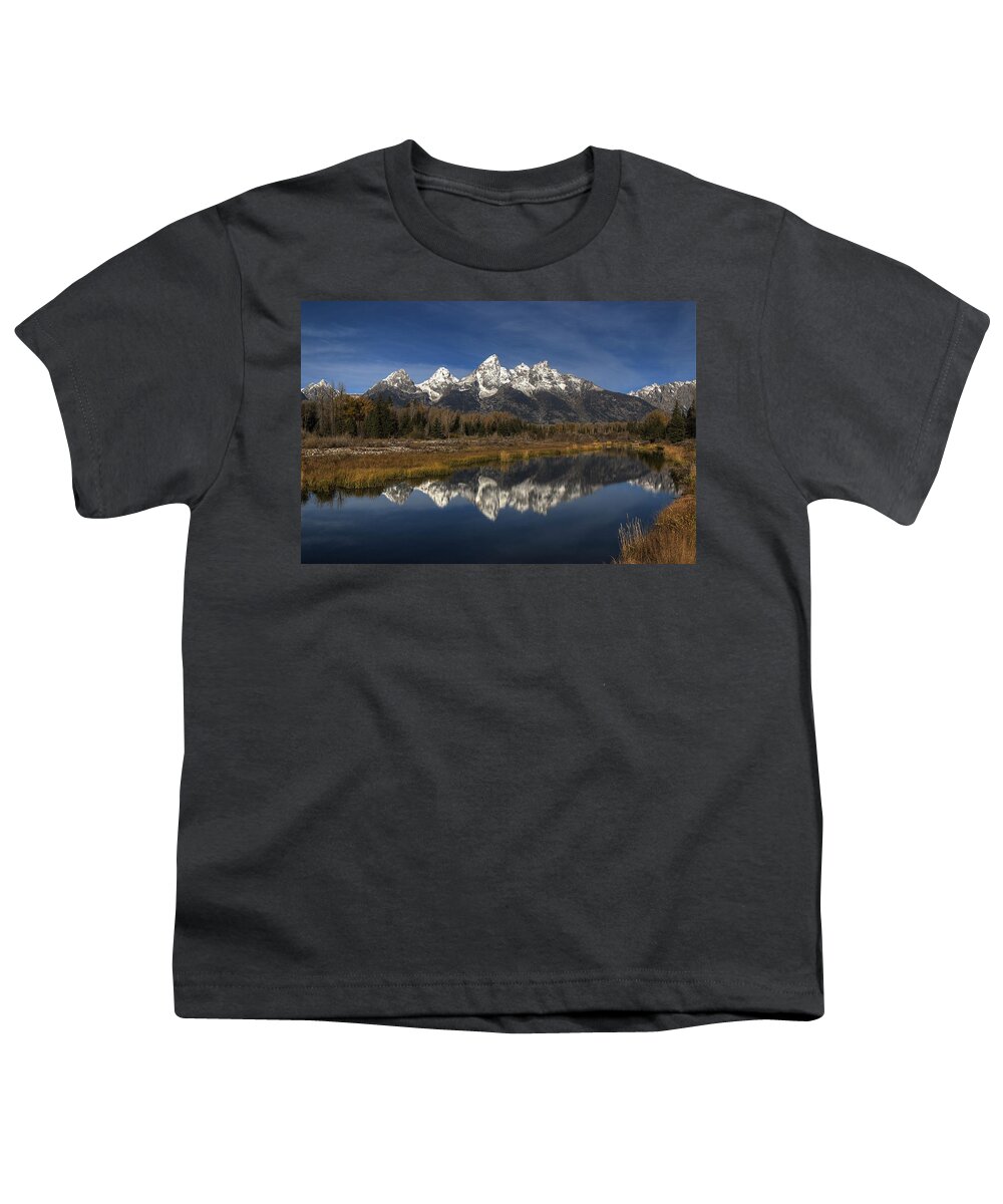 Schwabacher's Landing Youth T-Shirt featuring the photograph Reflection of Change by Ryan Smith