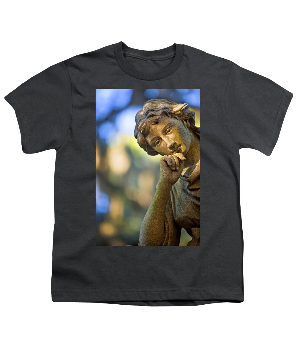 Bonaventure Youth T-Shirt featuring the photograph Reflective for Eternity by Diana Powell