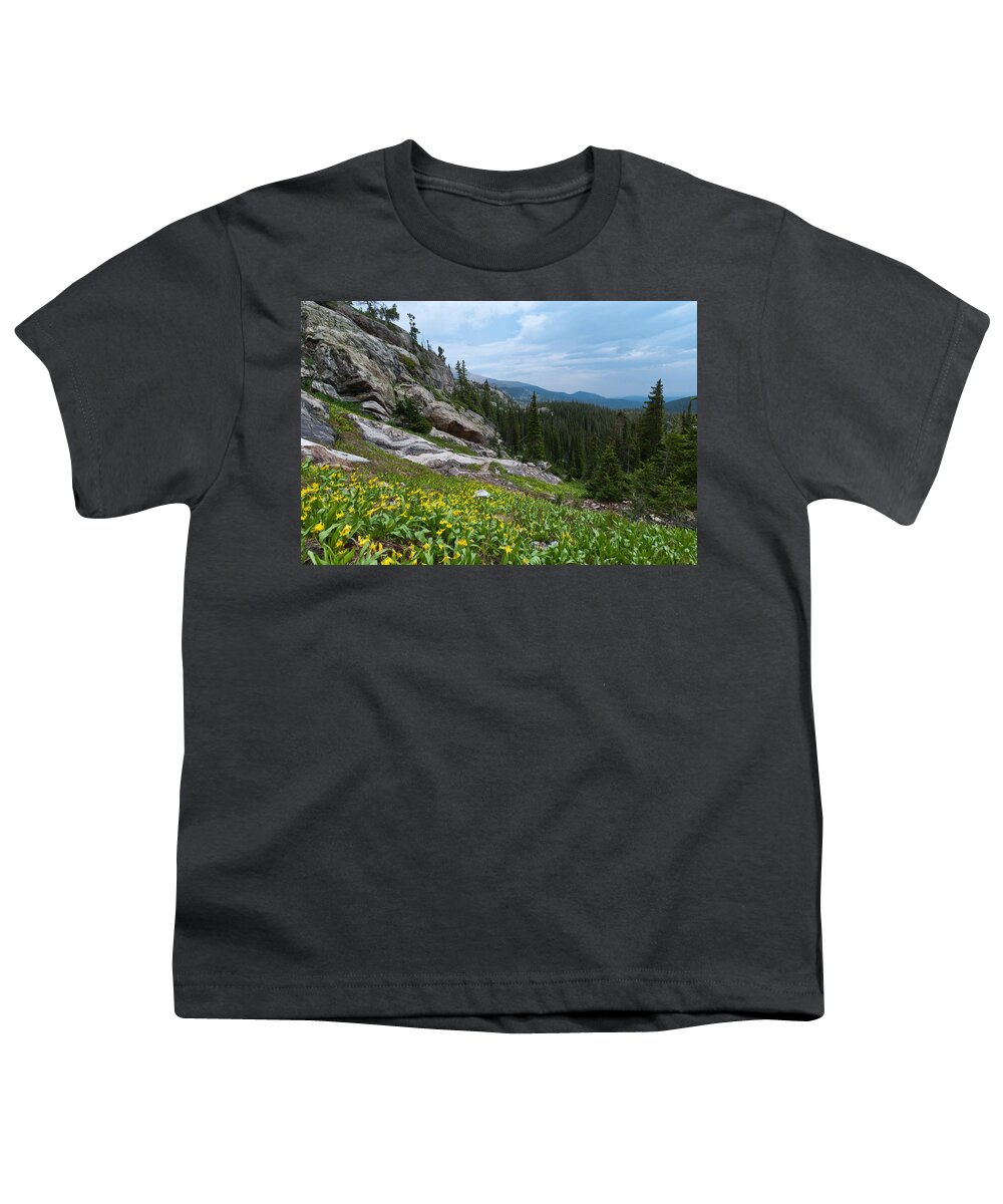 Photograph Youth T-Shirt featuring the photograph Rocky Mountain Summer by Cascade Colors