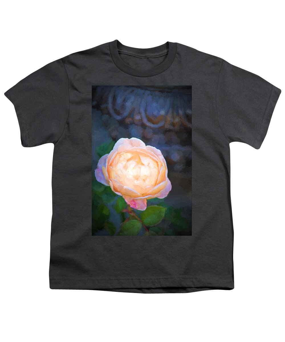 Floral Youth T-Shirt featuring the photograph Rose 325 by Pamela Cooper