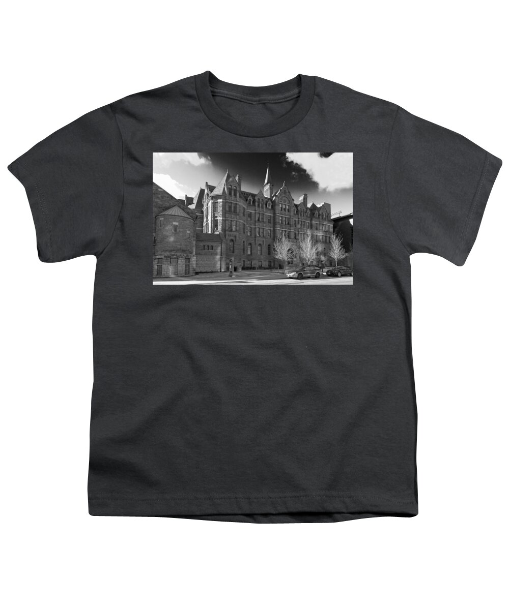 Buildings Youth T-Shirt featuring the photograph Royal Conservatory of Music by Guy Whiteley