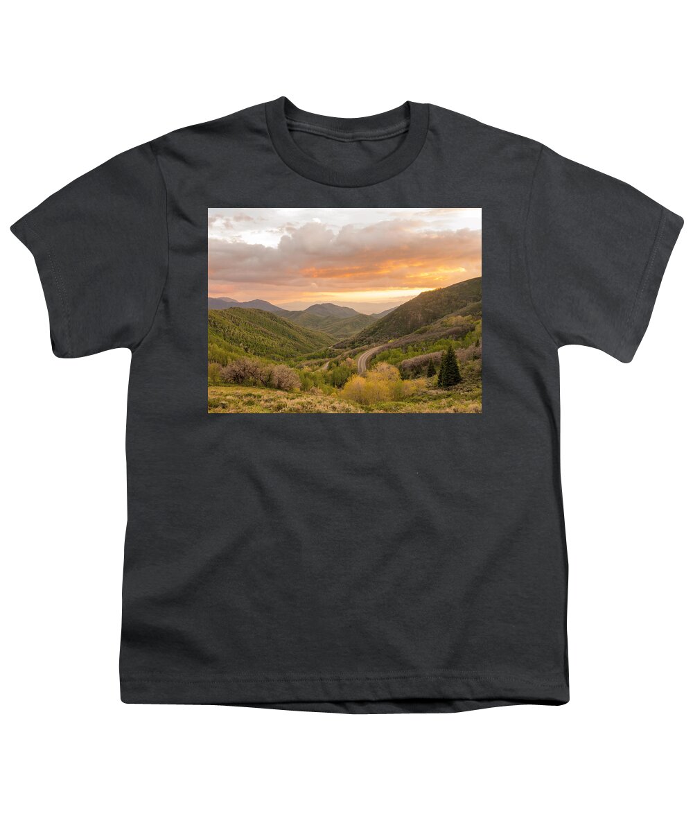 Utah Youth T-Shirt featuring the photograph Silence is Golden by Emily Dickey