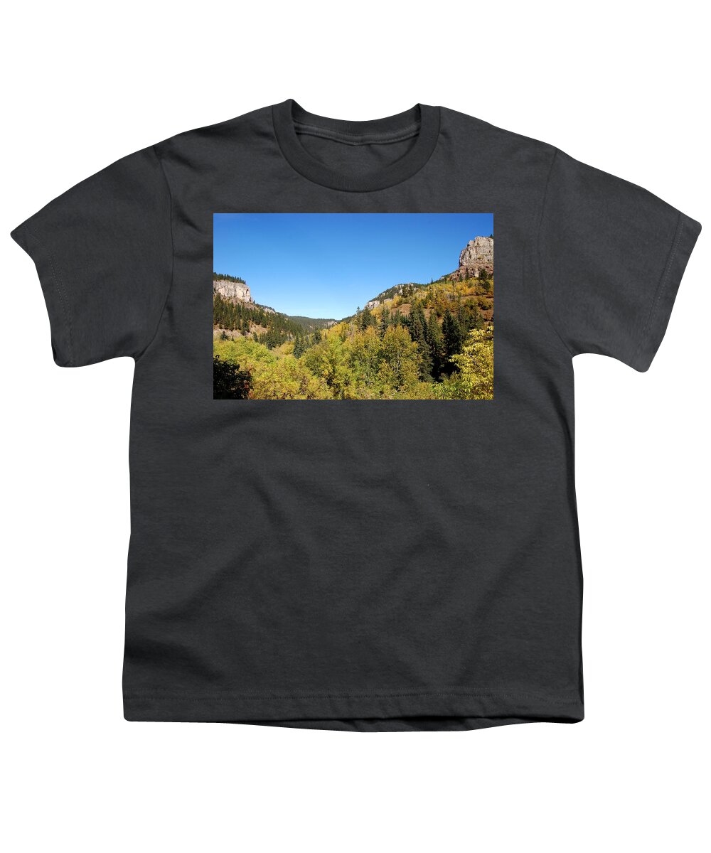 Foliage Youth T-Shirt featuring the photograph Starting to Turn by Greni Graph