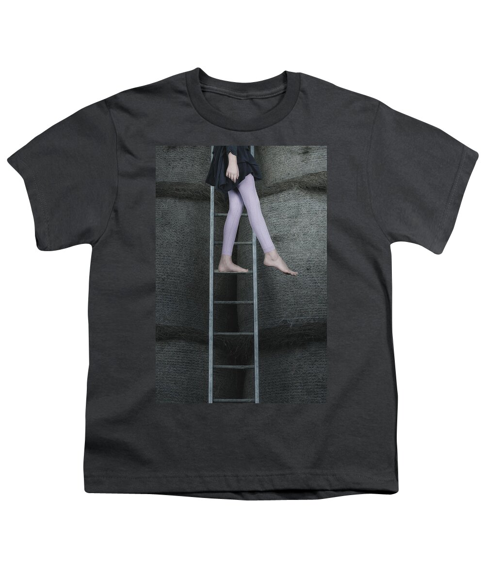 Girl Youth T-Shirt featuring the photograph Stepping Into The End by Joana Kruse