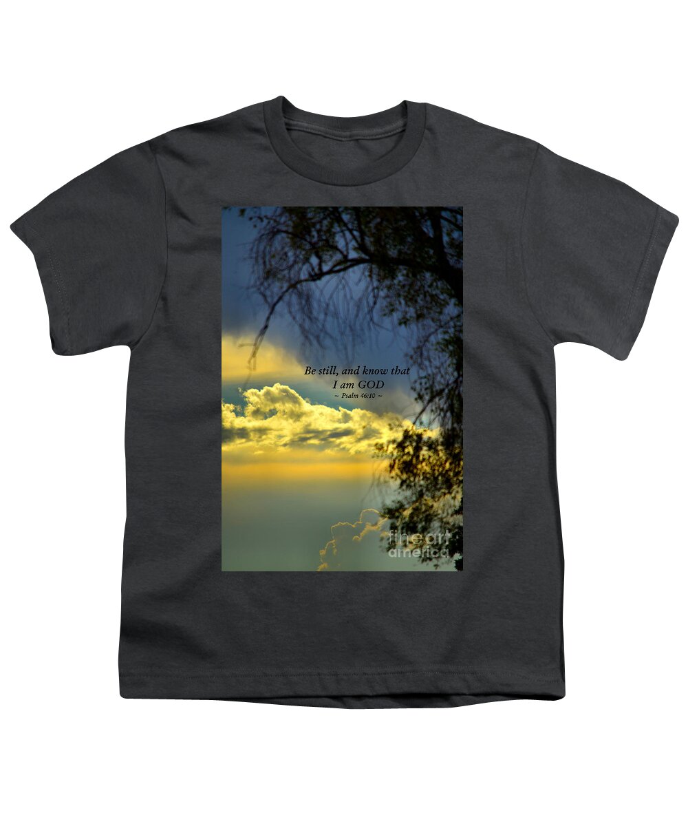 Beams Youth T-Shirt featuring the photograph Stillness by Deb Halloran