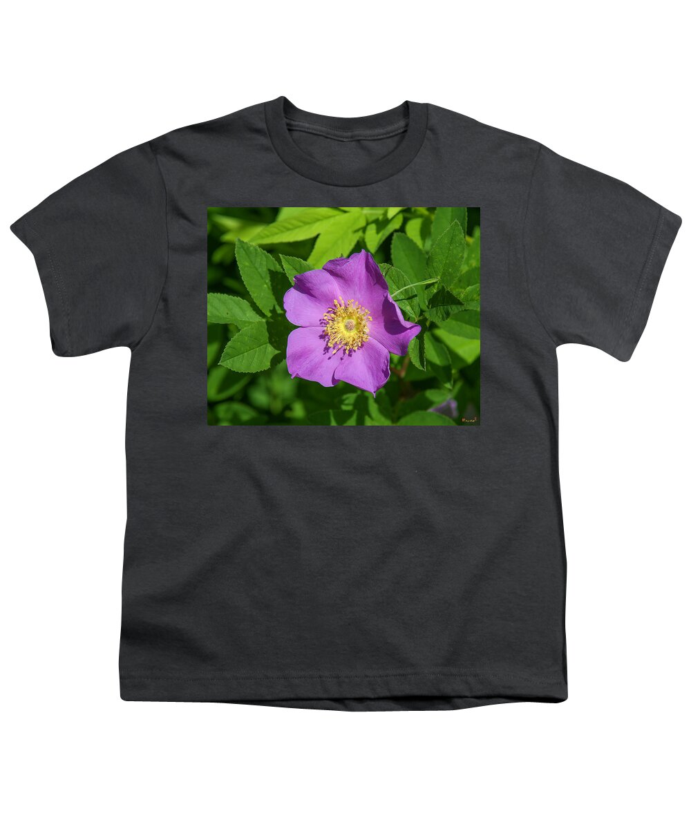 Marsh Youth T-Shirt featuring the photograph Swamp Rose DSMF220 by Gerry Gantt