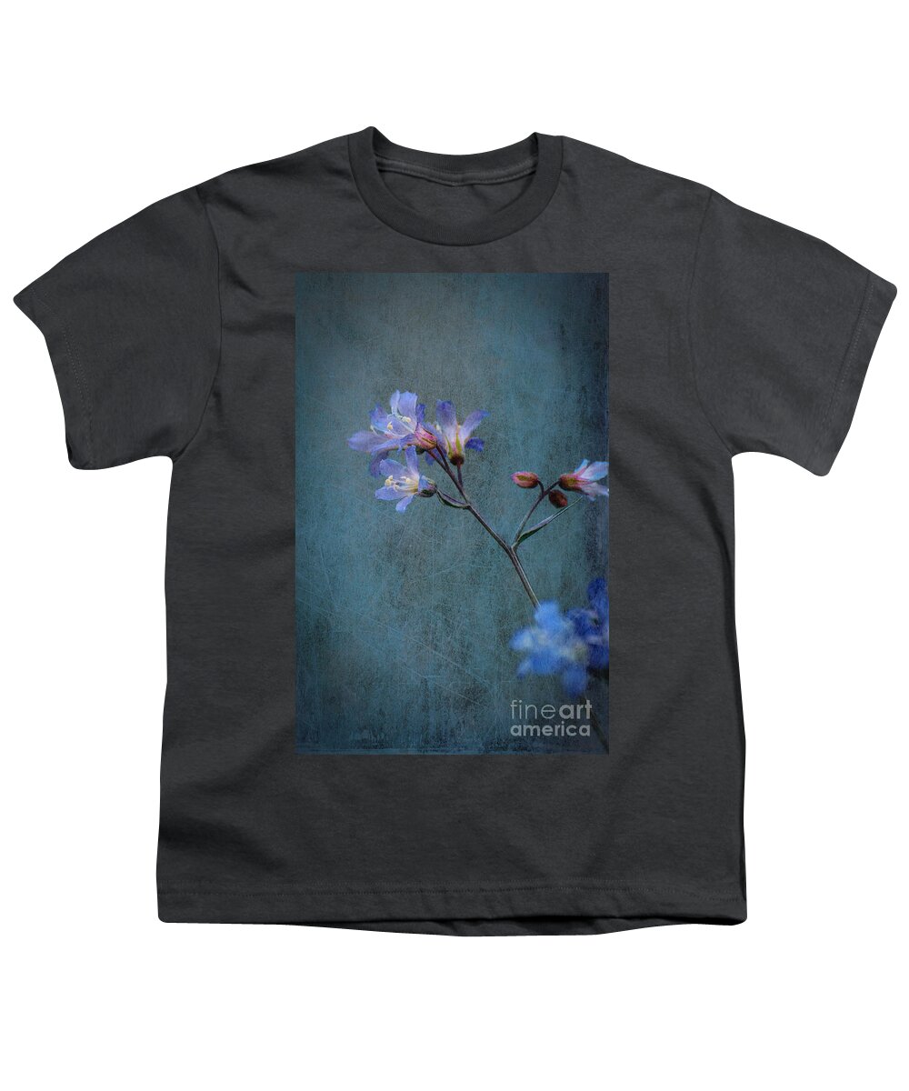 Flower Youth T-Shirt featuring the photograph The Blues by Bianca Nadeau