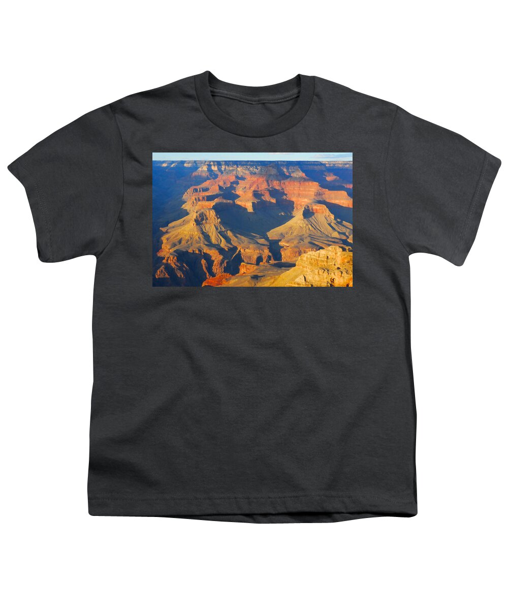 The Grand Canyon From Outer Space Youth T-Shirt featuring the photograph The Grand Canyon From Outer Space by Jpl