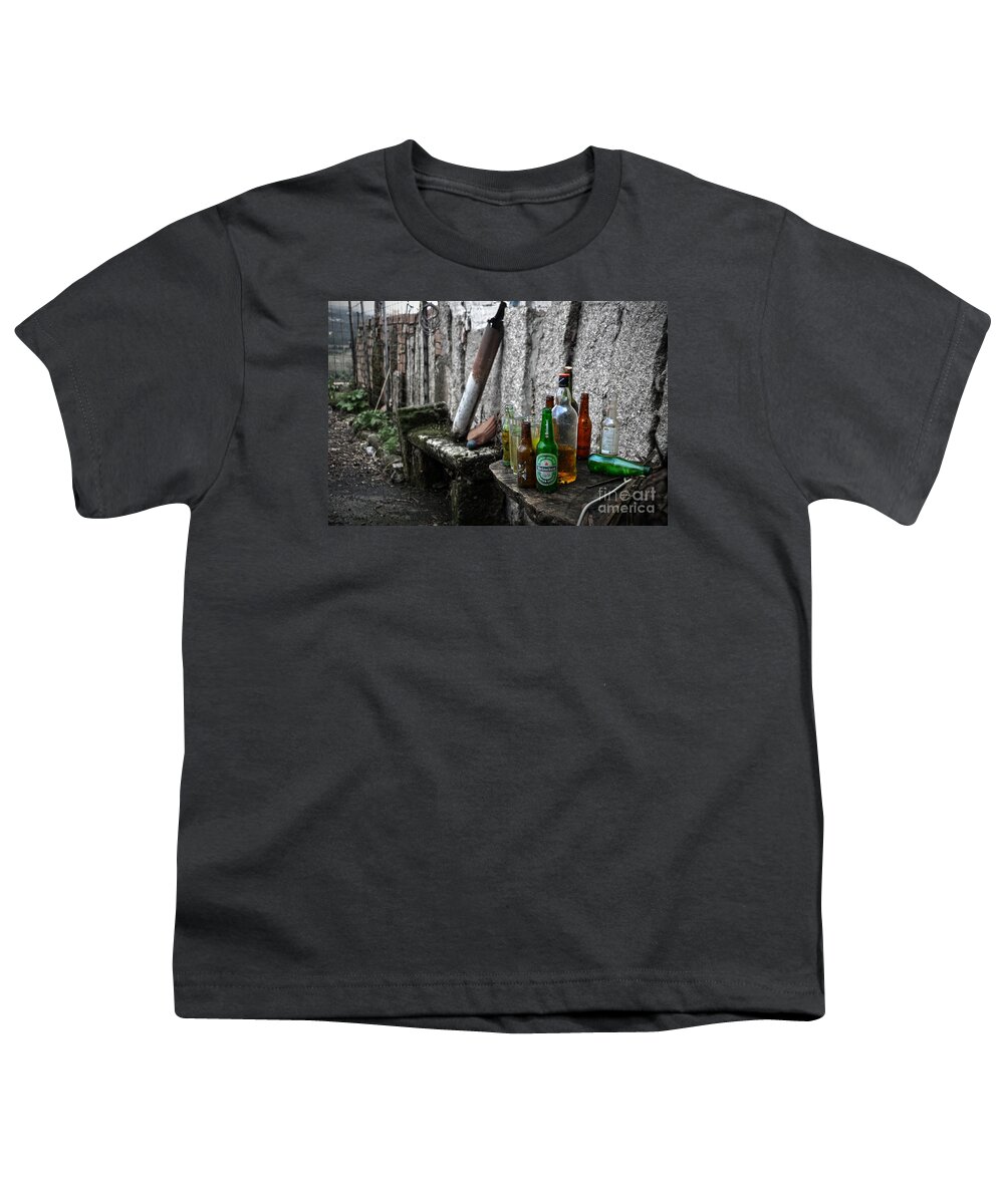 Remains Youth T-Shirt featuring the photograph The remains of that distant party by RicardMN Photography