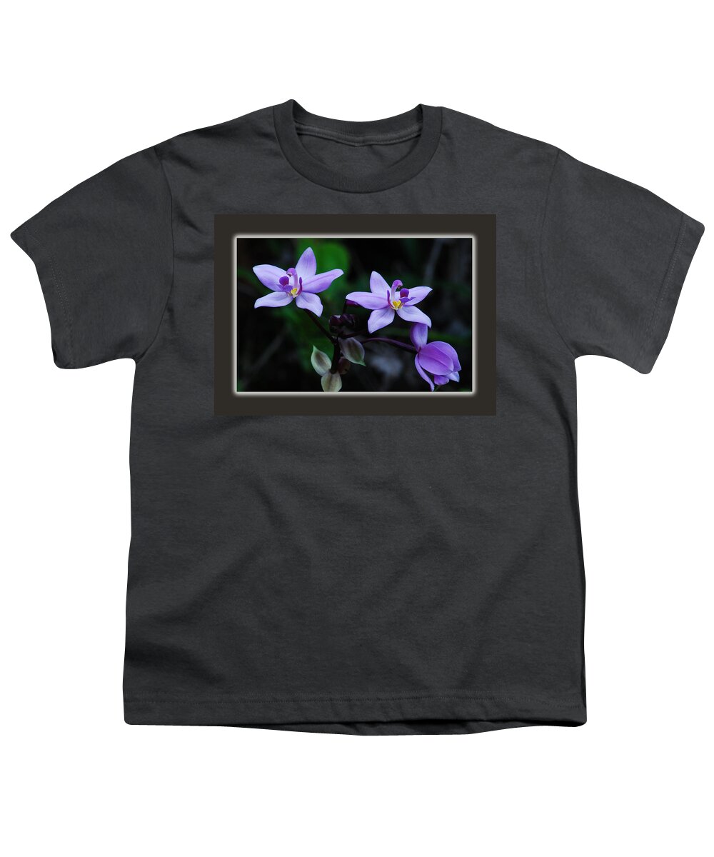 Orchid Youth T-Shirt featuring the photograph There is always a Bright Spot by Michael Peychich