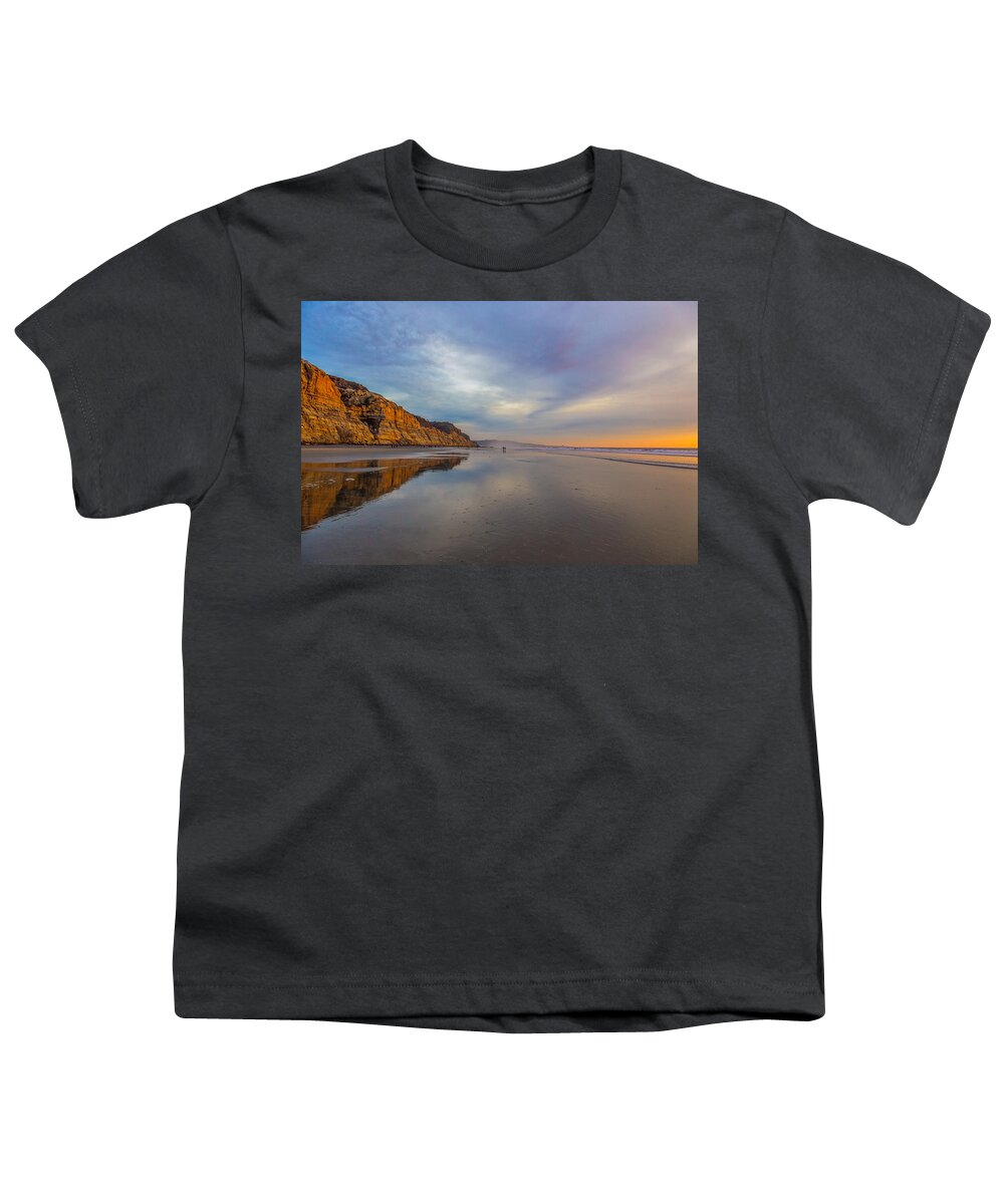 Beach Youth T-Shirt featuring the photograph Two by Peter Tellone