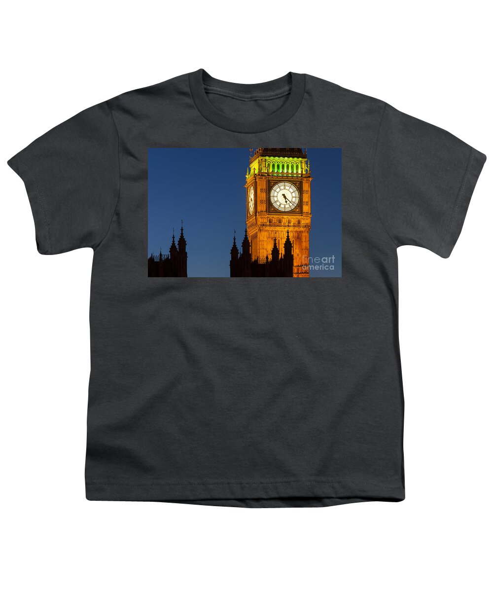 Big Ben Youth T-Shirt featuring the photograph Big Ben #6 by Brian Jannsen