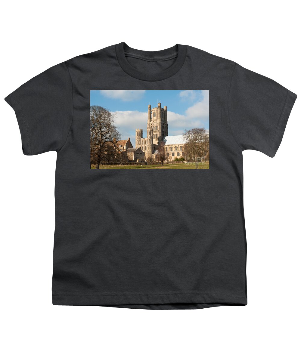 Anglia Youth T-Shirt featuring the photograph Ely Cathedral #2 by Andrew Michael