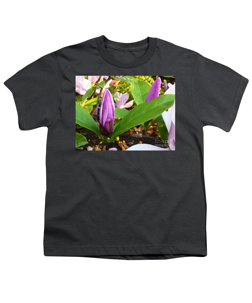Magnolia Youth T-Shirt featuring the photograph Magnolia by Amalia Suruceanu