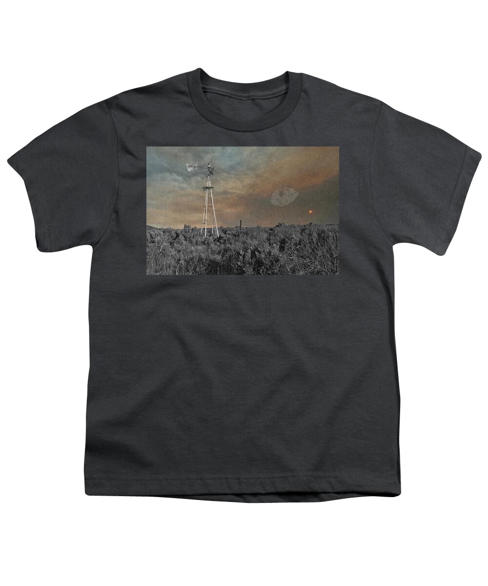 Windmill Youth T-Shirt featuring the photograph Much Needed Rest by Mark Ross