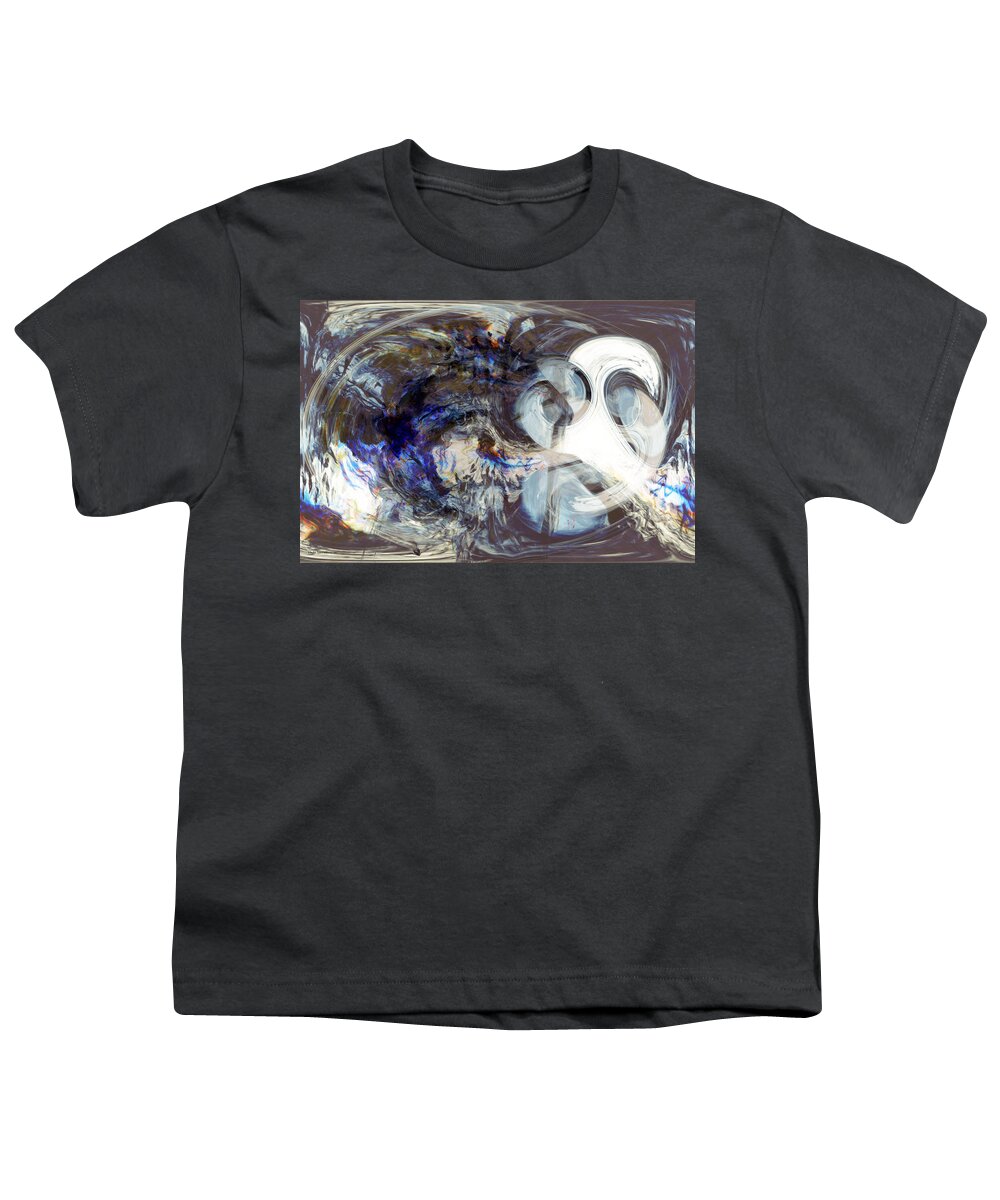 Ouside Of This Youth T-Shirt featuring the digital art Outside Of This by Linda Sannuti