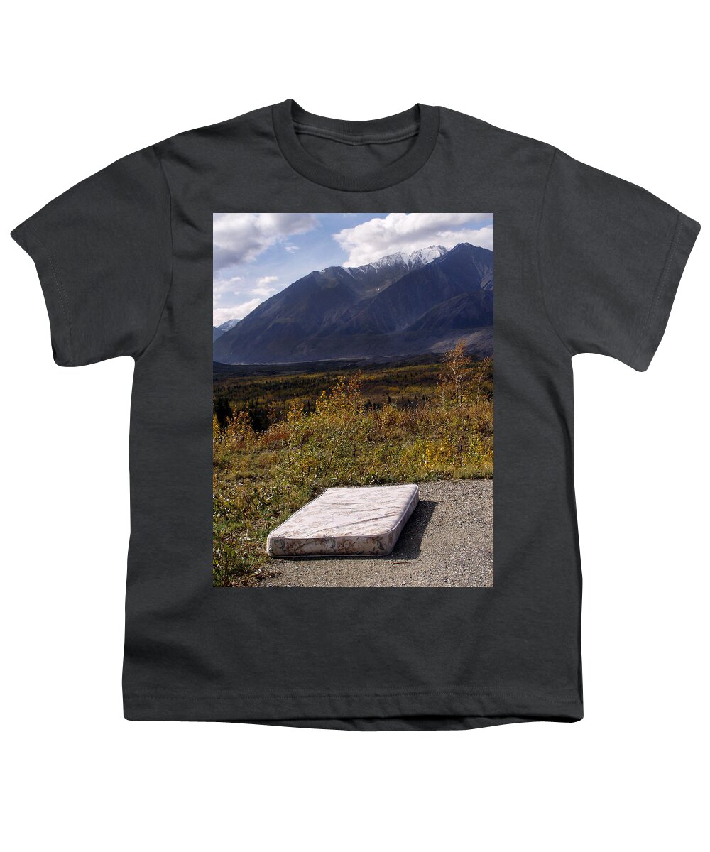 Alaska Youth T-Shirt featuring the photograph Rest and Enjoy the Great Outdoors by Karen Lee Ensley