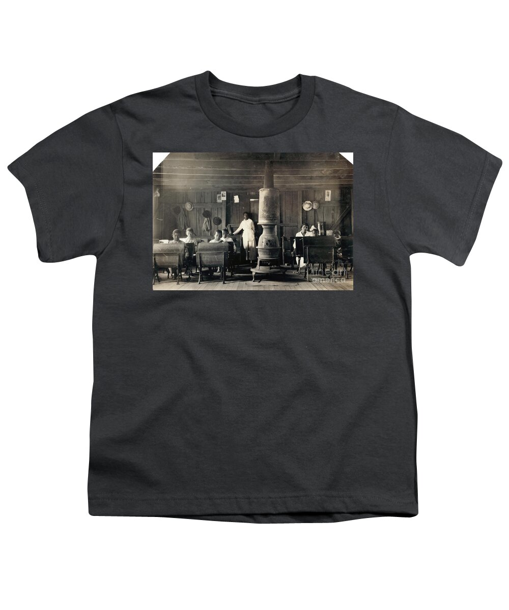 1916 Youth T-Shirt featuring the photograph Segregated School, 1916 by Granger