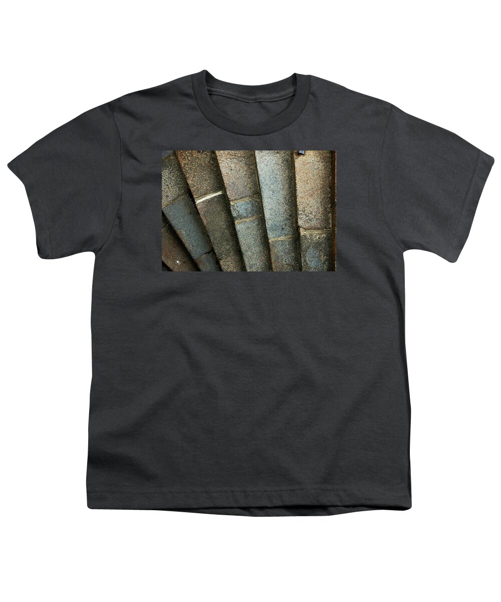 Stairs Youth T-Shirt featuring the photograph Stairs on the wall by RicardMN Photography