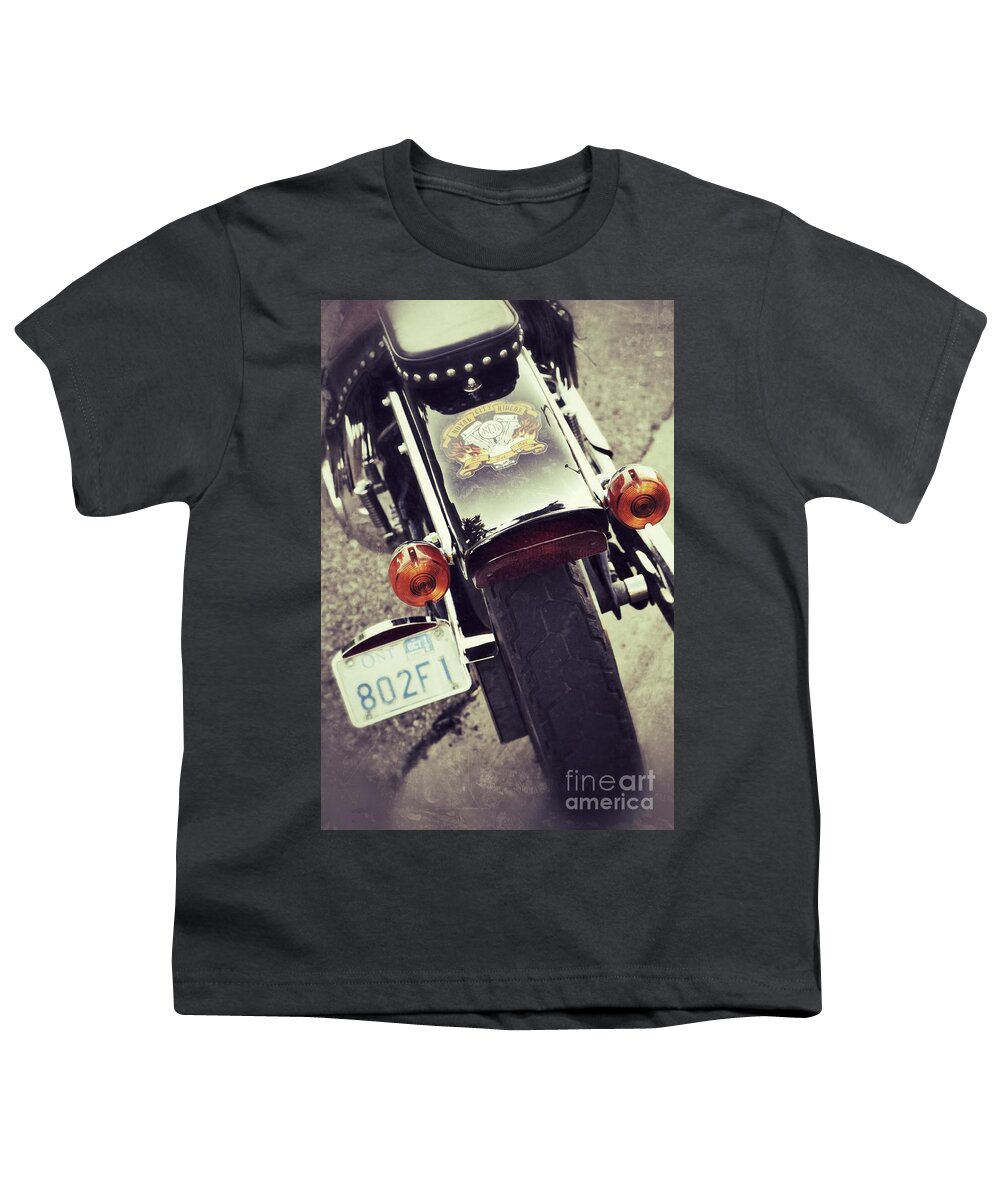 Motorcycle Youth T-Shirt featuring the photograph Summer Fever by Traci Cottingham