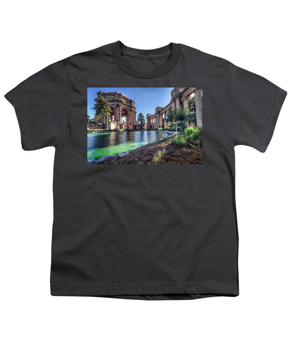 Palace Youth T-Shirt featuring the photograph The Palace of Fine Arts by Everet Regal