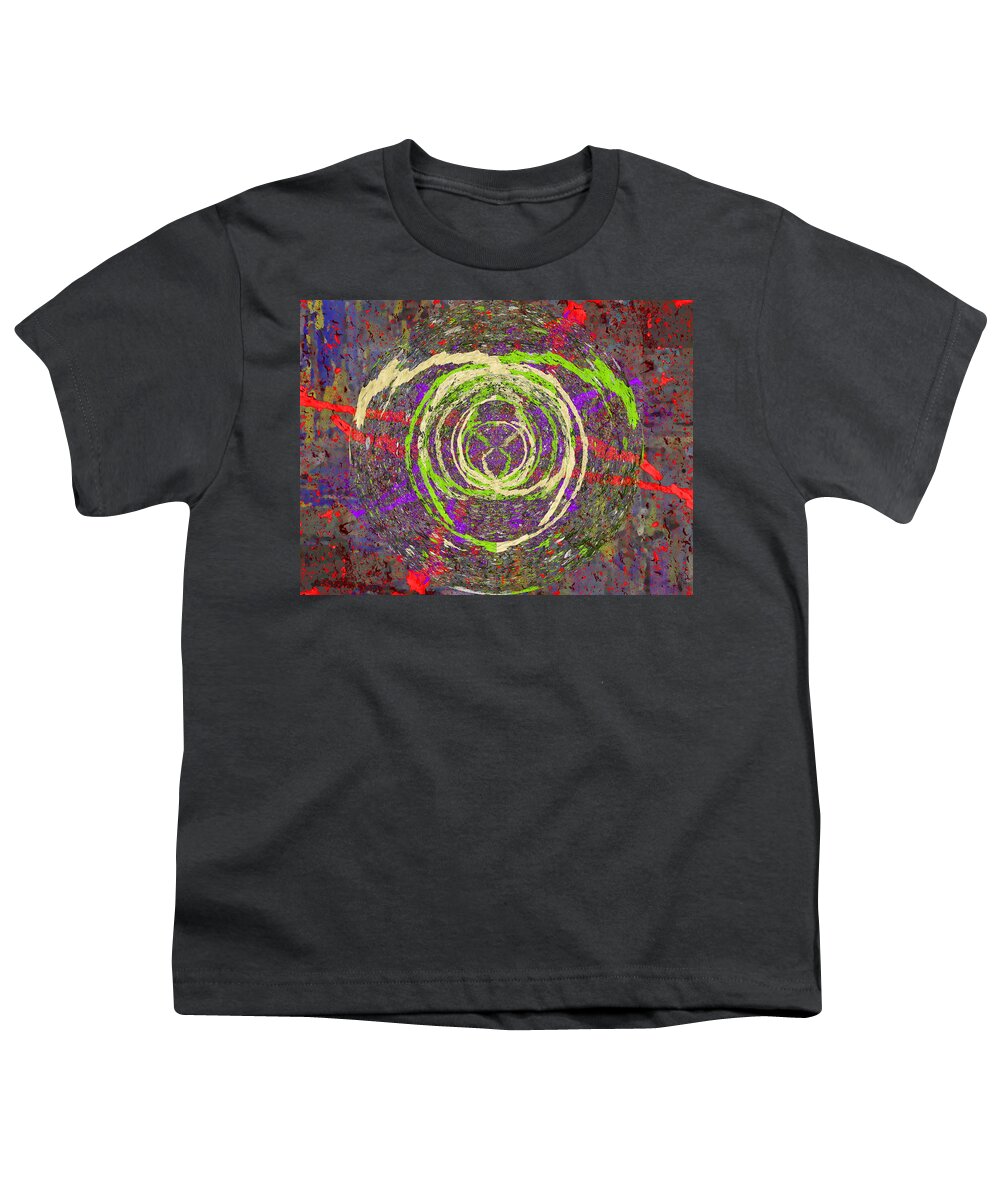 Writing Youth T-Shirt featuring the digital art The Writing On The Wall 5 by Tim Allen