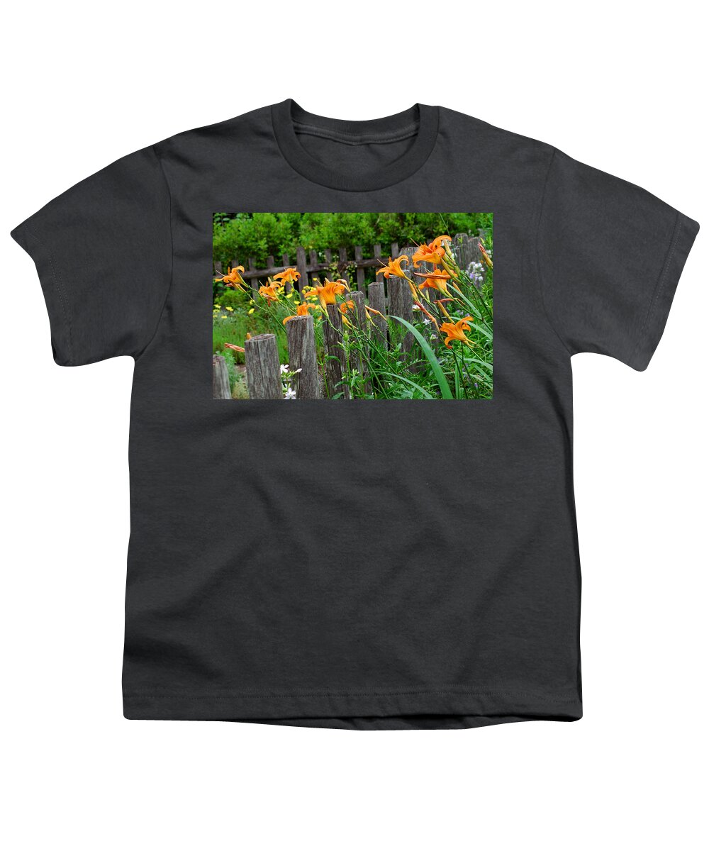 Lilies Youth T-Shirt featuring the photograph Tiger Lilies 2 by Joann Vitali