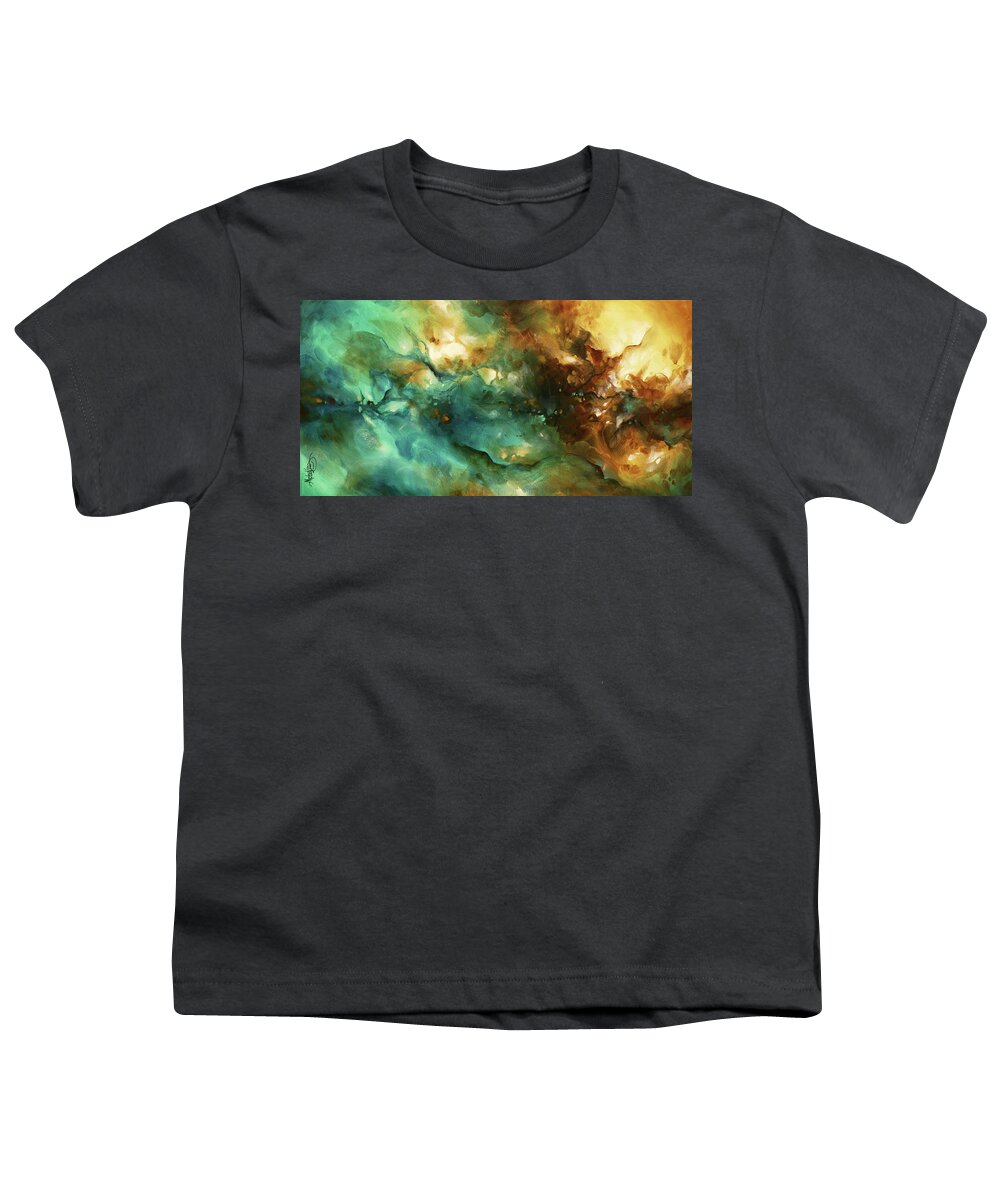 Abstract Youth T-Shirt featuring the painting ' Alluring Space ' by Michael Lang