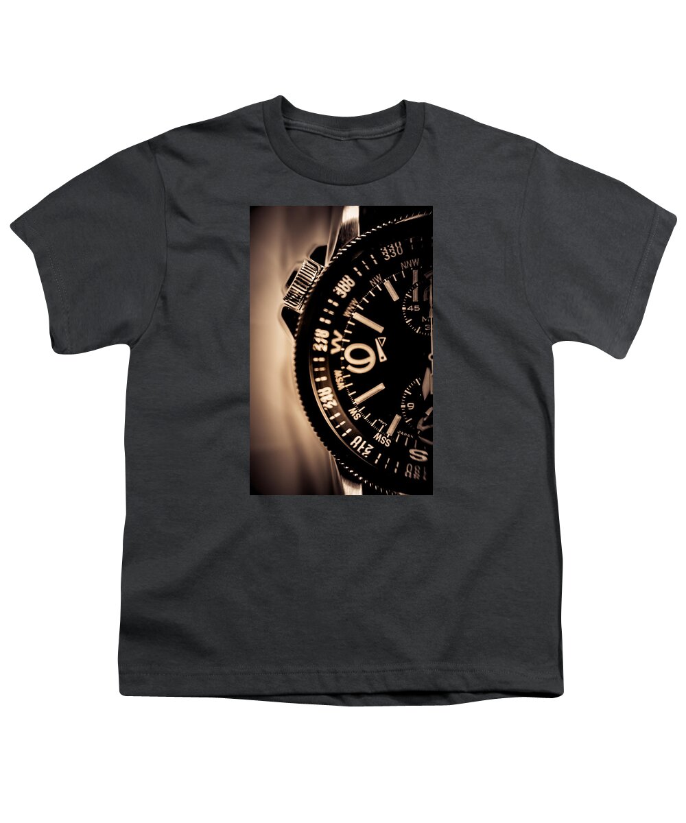 Watch Youth T-Shirt featuring the photograph 1/2 Hours by Hyuntae Kim