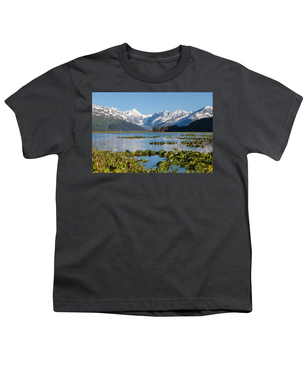 Alaska Youth T-Shirt featuring the photograph Alaska Coastal Landscape #3 by Scott Slone