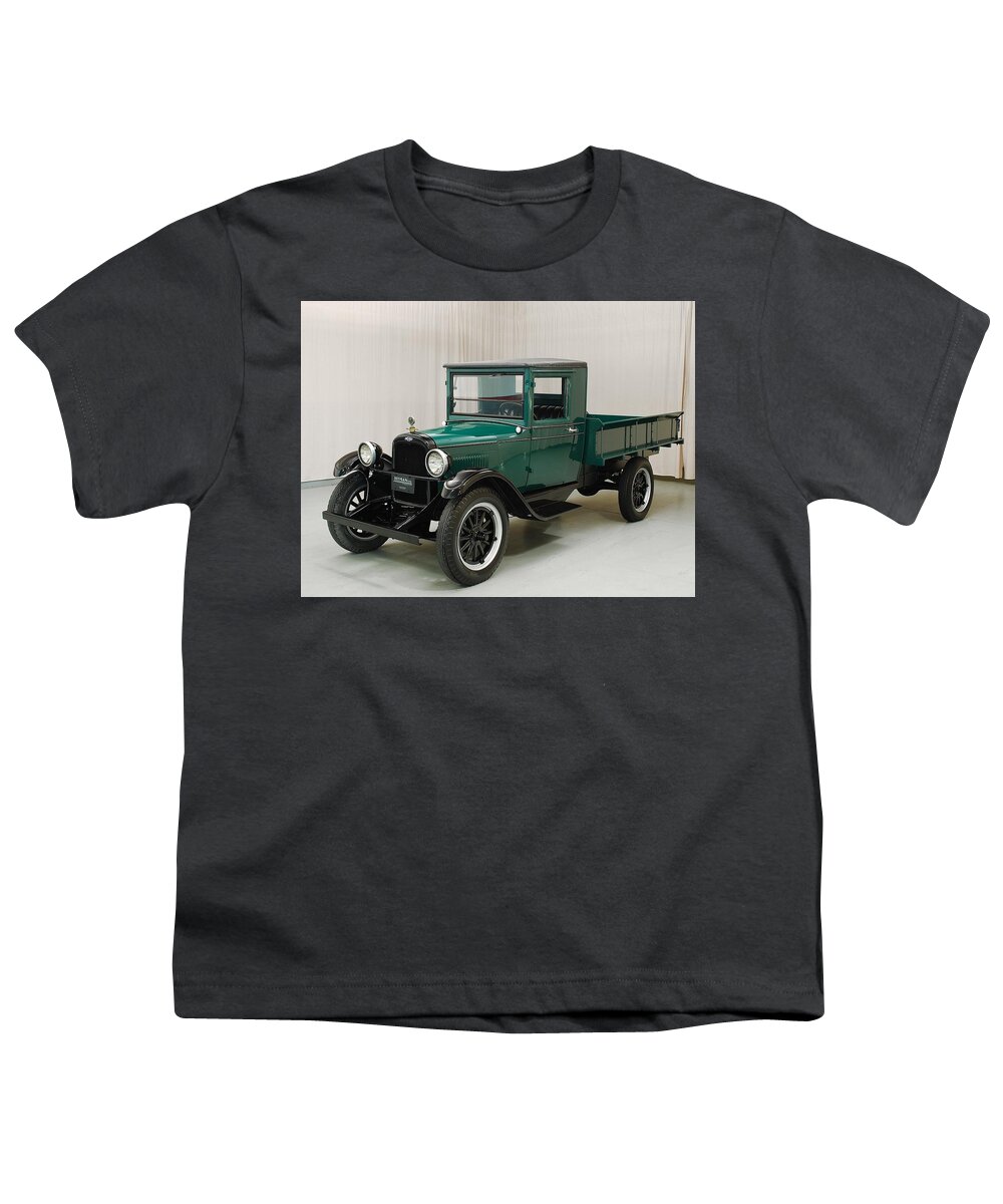 Chevrolet Youth T-Shirt featuring the digital art Chevrolet #1 by Maye Loeser