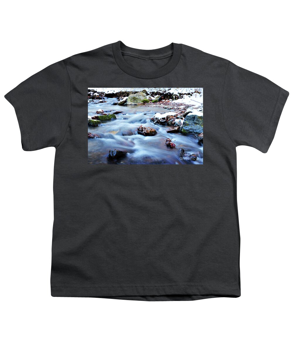Cool Youth T-Shirt featuring the photograph Cool Waters #1 by Rebecca Davis
