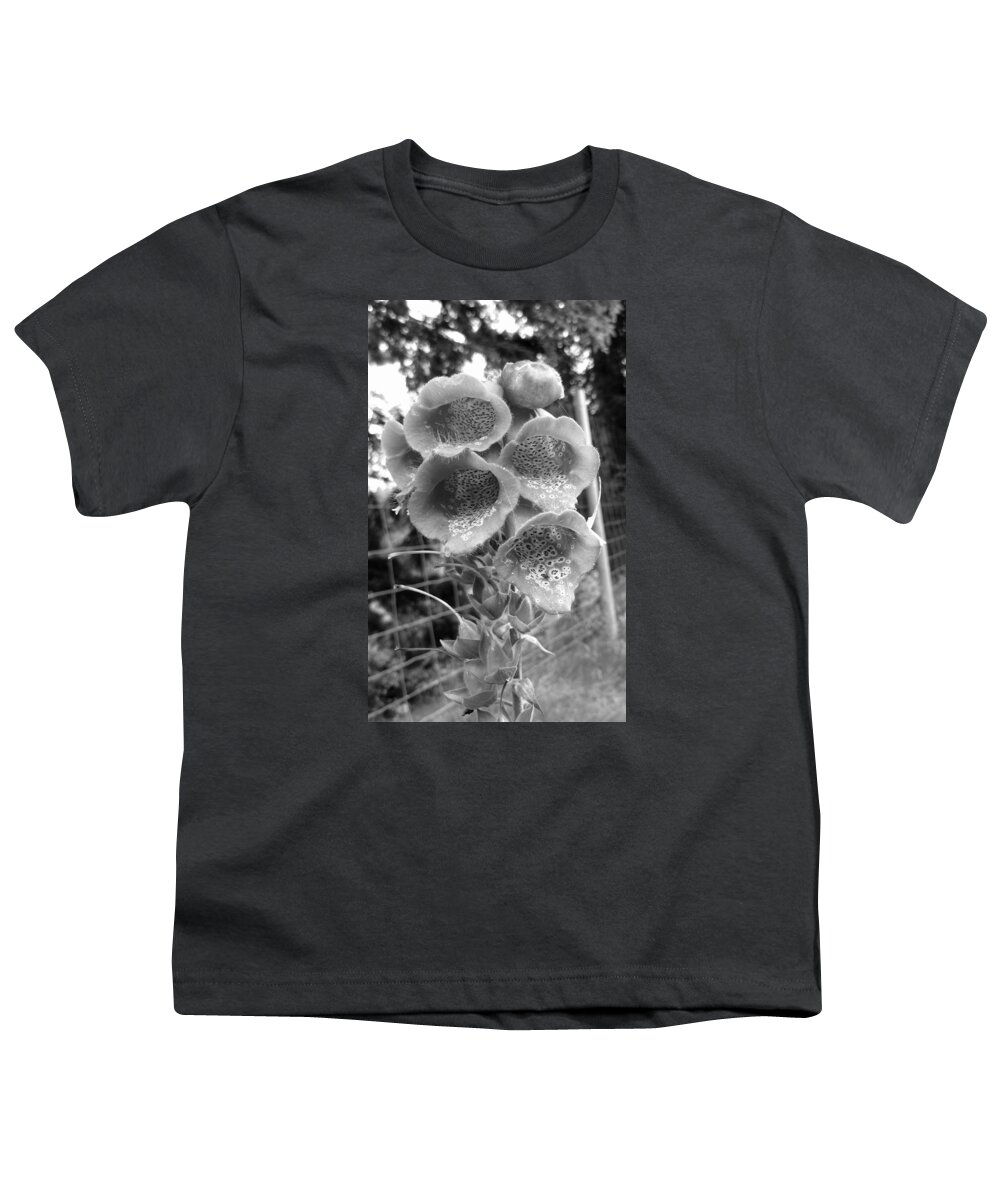 Foxglove Youth T-Shirt featuring the photograph Foxglove flower #1 by Lukasz Ryszka