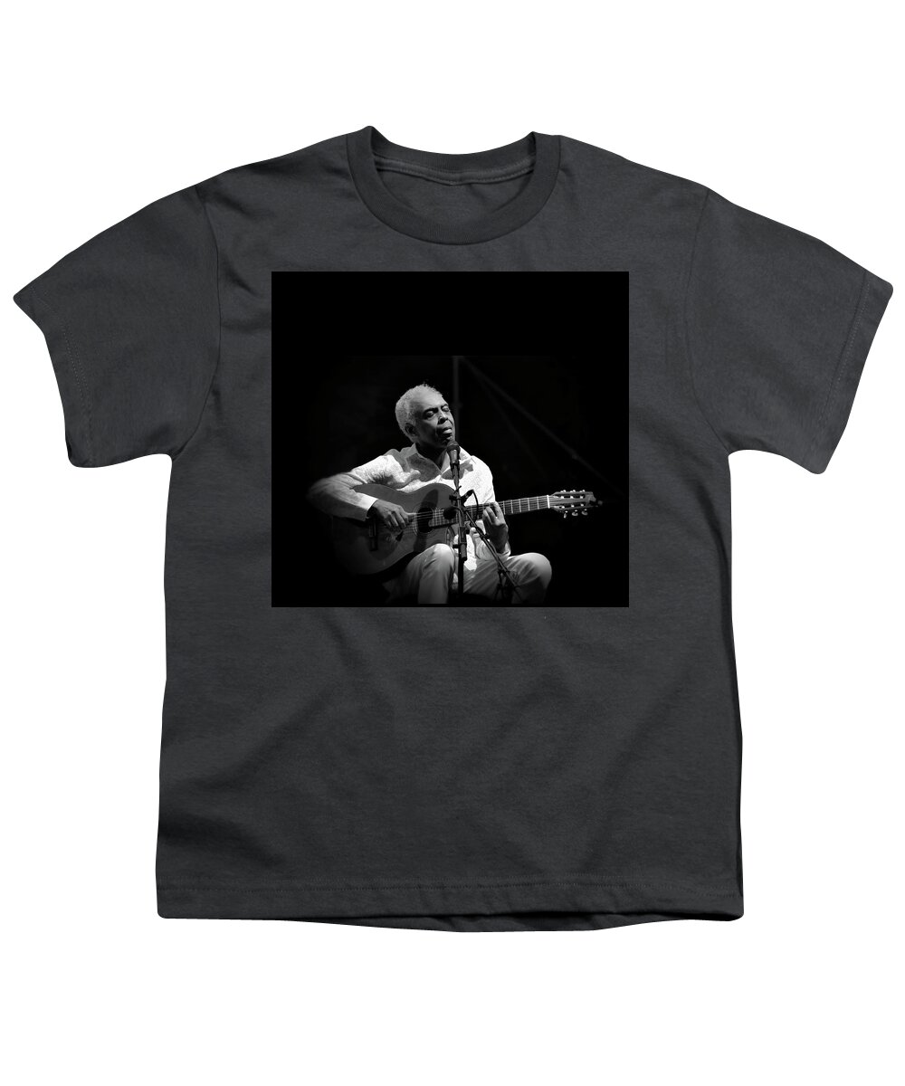  Gilberto Gil Youth T-Shirt featuring the photograph Gilberto Gil #2 by Jean Francois Gil