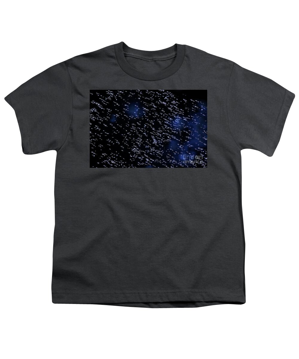 Blurry Youth T-Shirt featuring the photograph Lights in Motion #1 by Michal Boubin