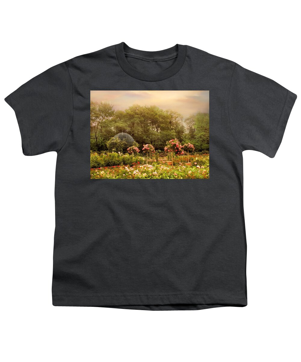 Nature Youth T-Shirt featuring the photograph Rose Garden #2 by Jessica Jenney