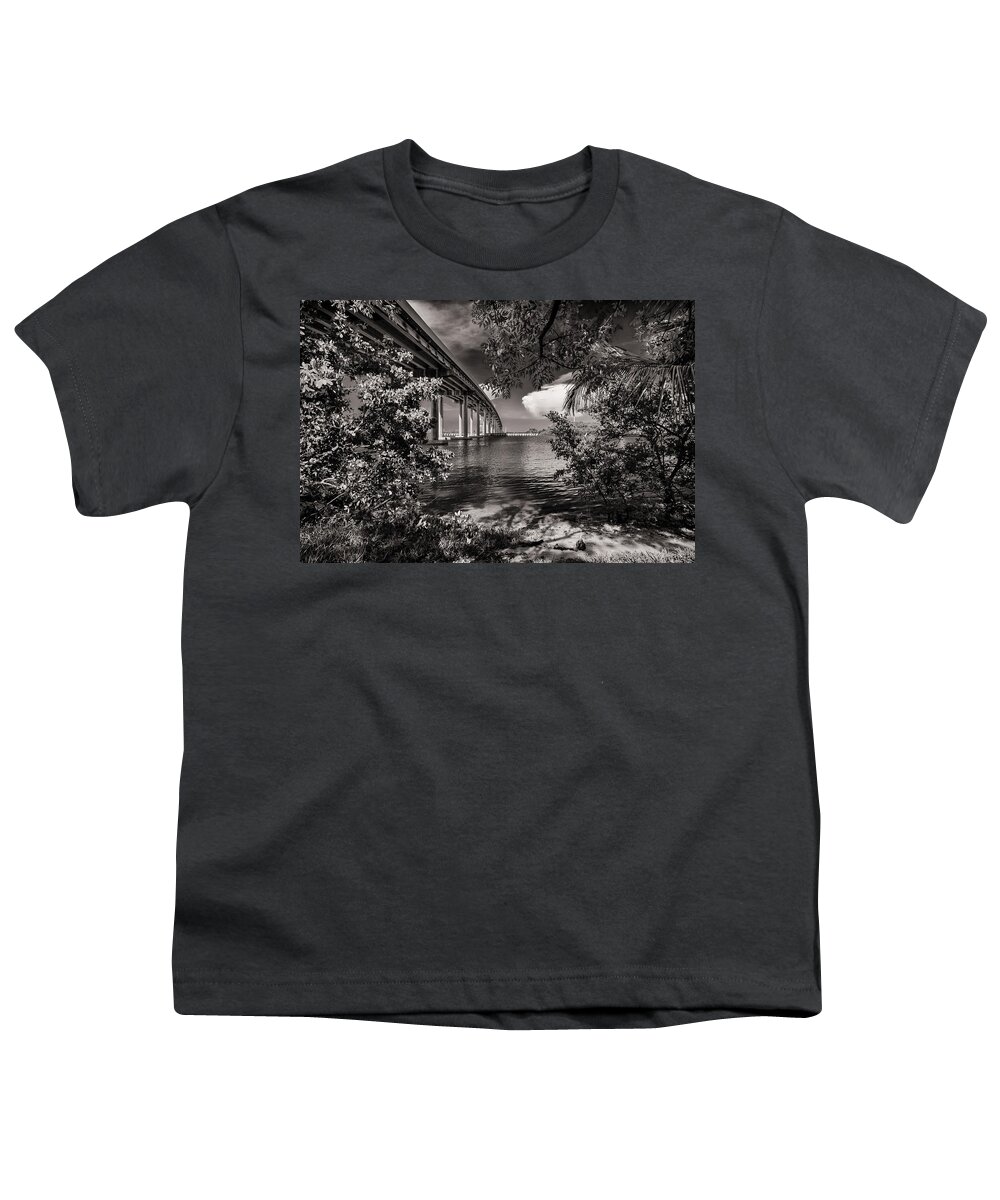 Everglades Youth T-Shirt featuring the photograph San Marco Bridge #1 by Raul Rodriguez