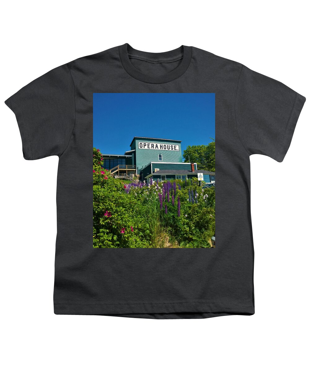 Stonington Youth T-Shirt featuring the photograph Stonington #1 by Lisa Dunn